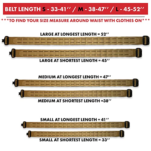 Battle Belt | Heavy Duty Nylon Belts | Molle Riggers Belt | American Company2