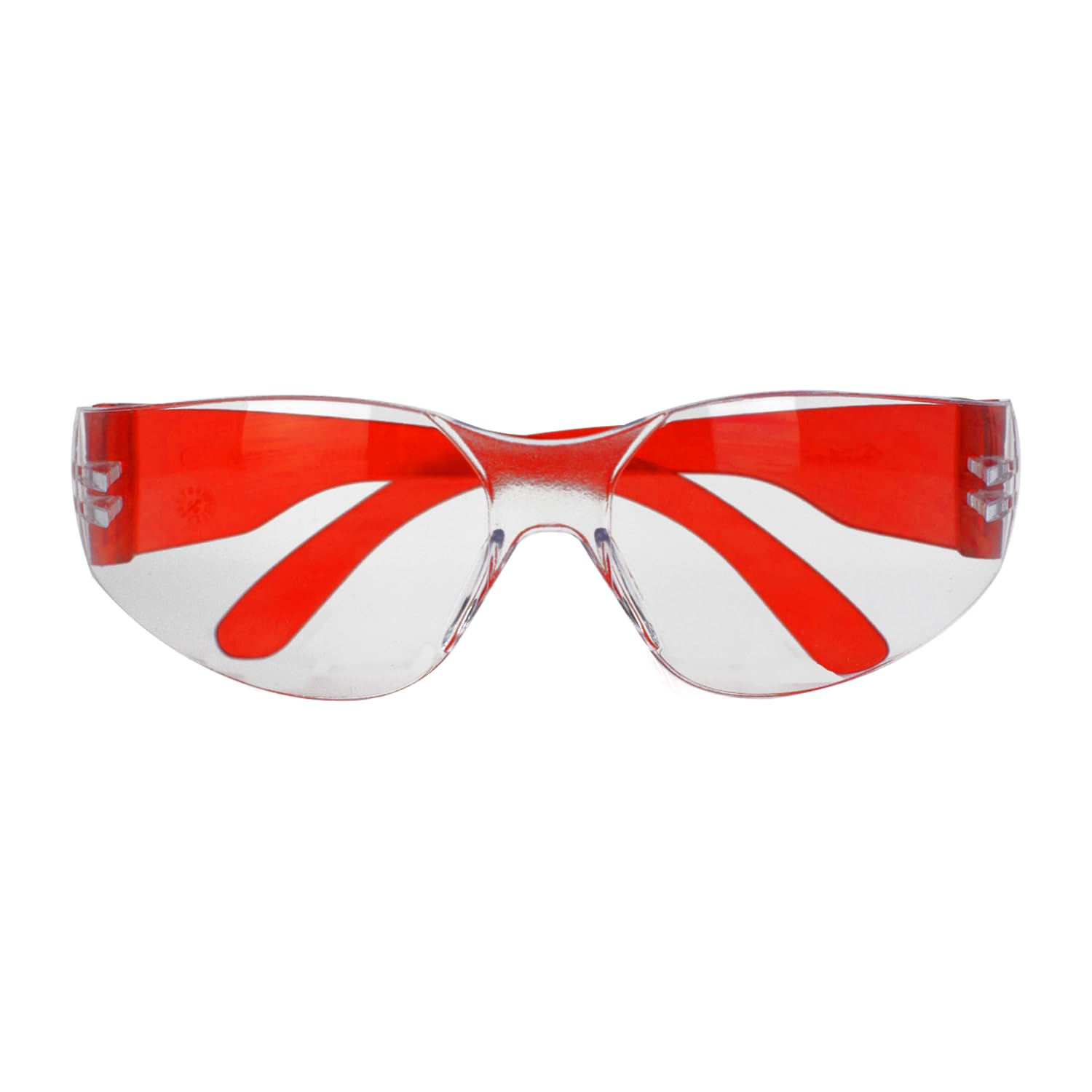 SAFE HANDLER Patillas de color de lente transparente unisex para adultos