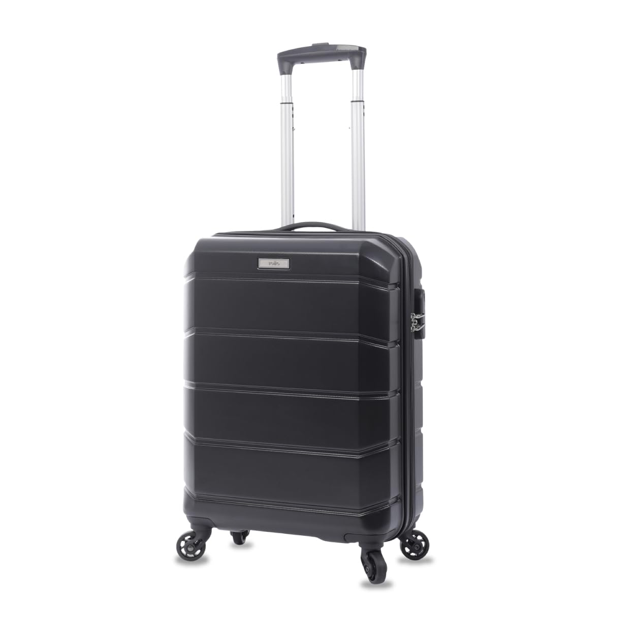 TOTTO Kabinenkoffer, Modell Rayatta, 38,5 x 57 x 20,5 cm, Fassungsvermögen 36 l, hohe Schlagfestigkeit, 360-Grad-Räder, Teleskopgriff, interne Gurte, 3-stelliges Schloss, Farbe