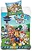Produktbild Carbotex Paw Patrol Bettwäsche 140x200 + 70x90 Bettbezug Nickelodeon 100% Baumwolle
