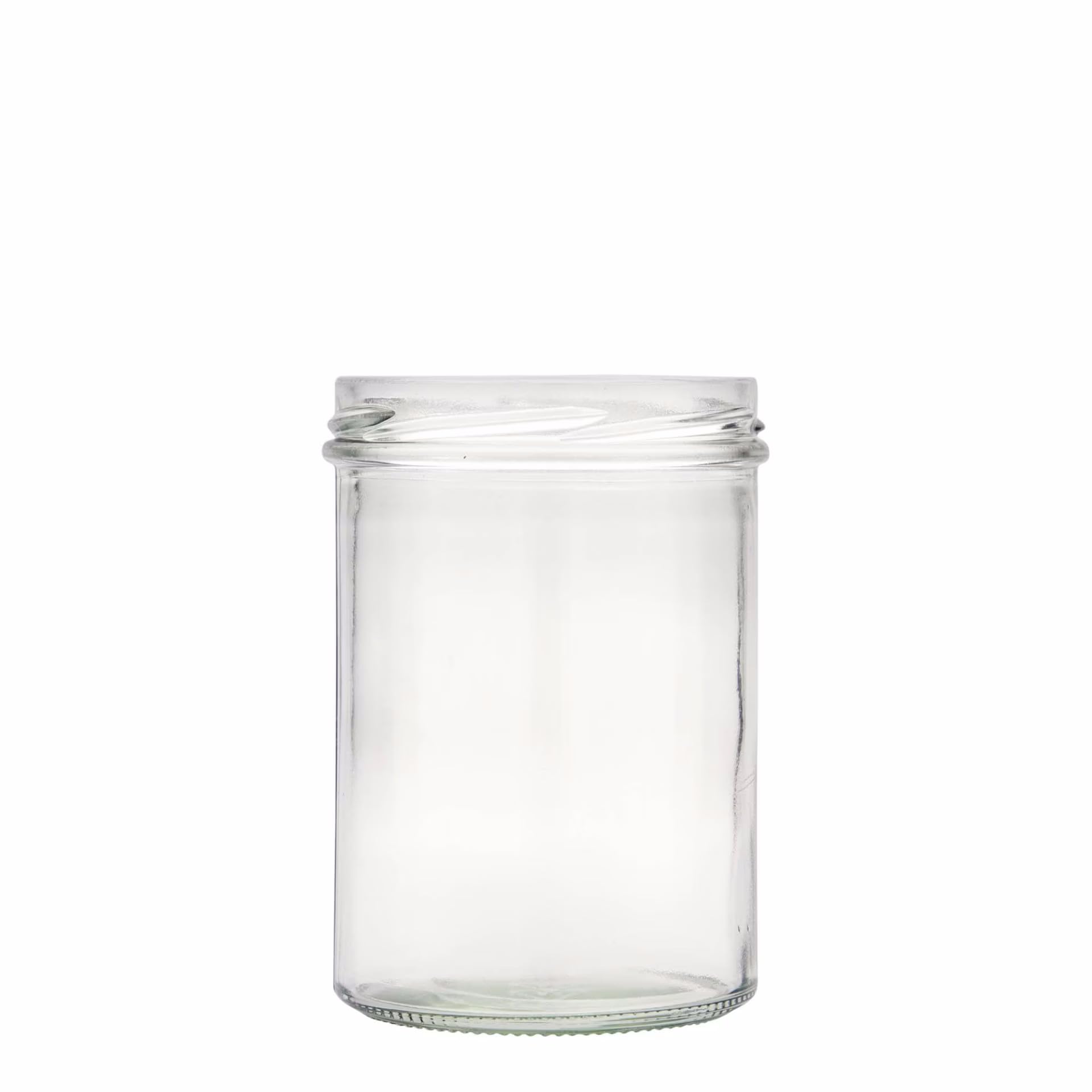 84 Sturzgläser 435 ml Marmeladenglas Einmachglas Einweckglas TO 82 mit weißem Deckel, ideal für Marmelade, Konfitüre, Gelee, Suppe oder Meal Prep, backofenfest | Made in Germany