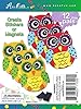 Owl Stickers Foam Crafts For Kids Magnet Kits for Kids Fall Crafts for Kids Preschool Crafts Kid Magnets Toddler Craft Kit Magnet Kids Owl Decal Party Crafts for Kids Childrens Magnets (12 Pack) #3
