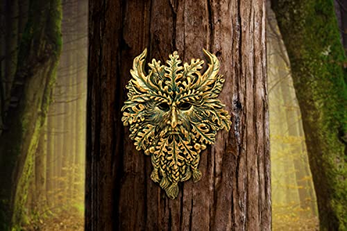 Nemesis Now Spirit of the Ents Wall Plaque, Gold, 20cm, 20L x 20W cm - Image 2