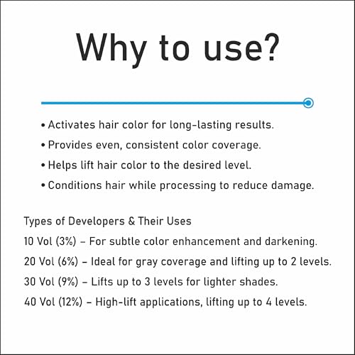 Yubari's Hair Color Developer 10 Vol 3% 1000ml 1 L - Image 3