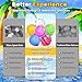 Leedpart 6 Pcs Reusable Water Bomb Balloons, Magnetic Refillable Water Balls for Kids with Mesh Bag, Quick Fill Self-Sealing Silicone Water Bombs, Outdoor Summer Water Toys, Water Fight Games
