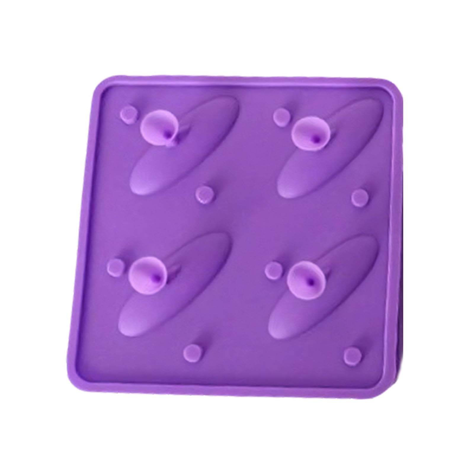 LWHZOFR Creative Animal Shape 4 Cavity Silicone Ice Cubes Tray for Family Baking Parties Easy Releases Chocolate Silicone Ice Mold
