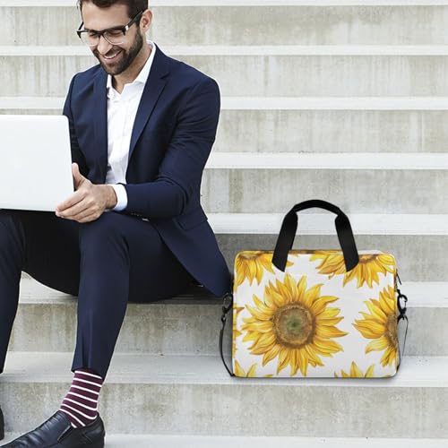Maletín para laptop ALAZA estampado girasol 13-15.6" miniatura 3