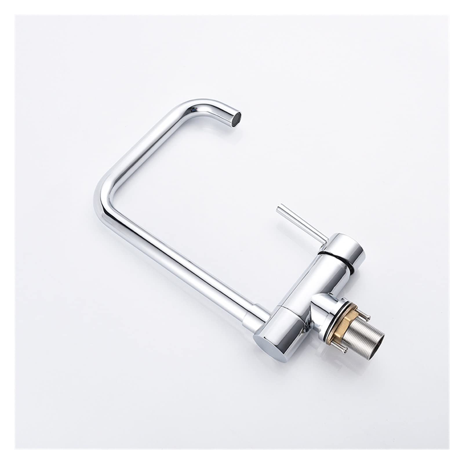 Elastyczny kran Obrotowy, Miedź Hot and Cold Seven-znakowa bateria kuchenna umywalka Składany uniwersalny kran obrotowy(Type A chrome plated)