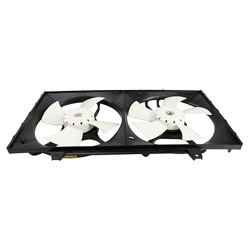 Vista 823 de TRQ Conjunto de ventilador de refrigeración dual compatible con Infiniti EX35 2009 FX35 FX50 2007-2008 G35 2008-2013 G37 2012-2013 M35h 2014-2015