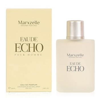 Eau De Echo Eau de Parfum for Men Fresh Marine Woody Masculine Perfume 100ml / 3.4 fl oz