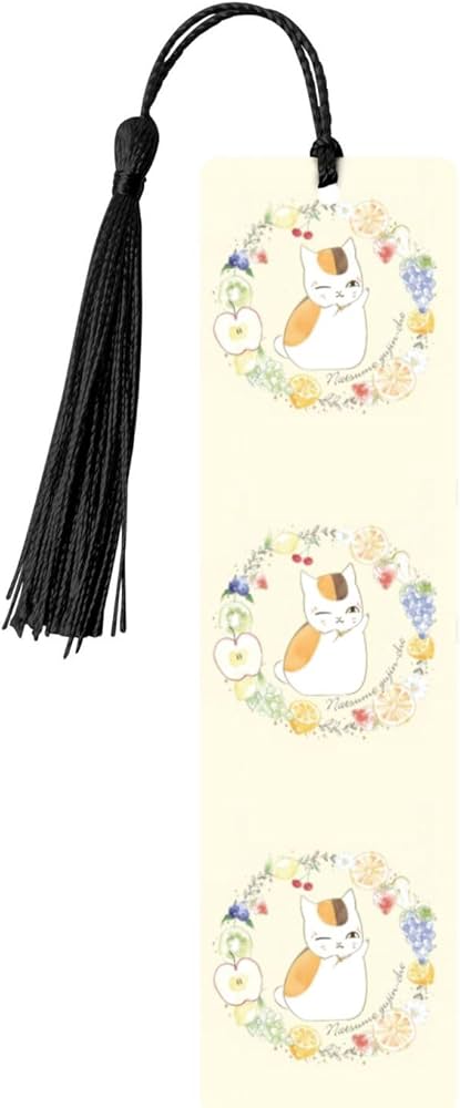 Amazon | 夏目友人帳 ニャンコ先生 しおり ブックマーカー