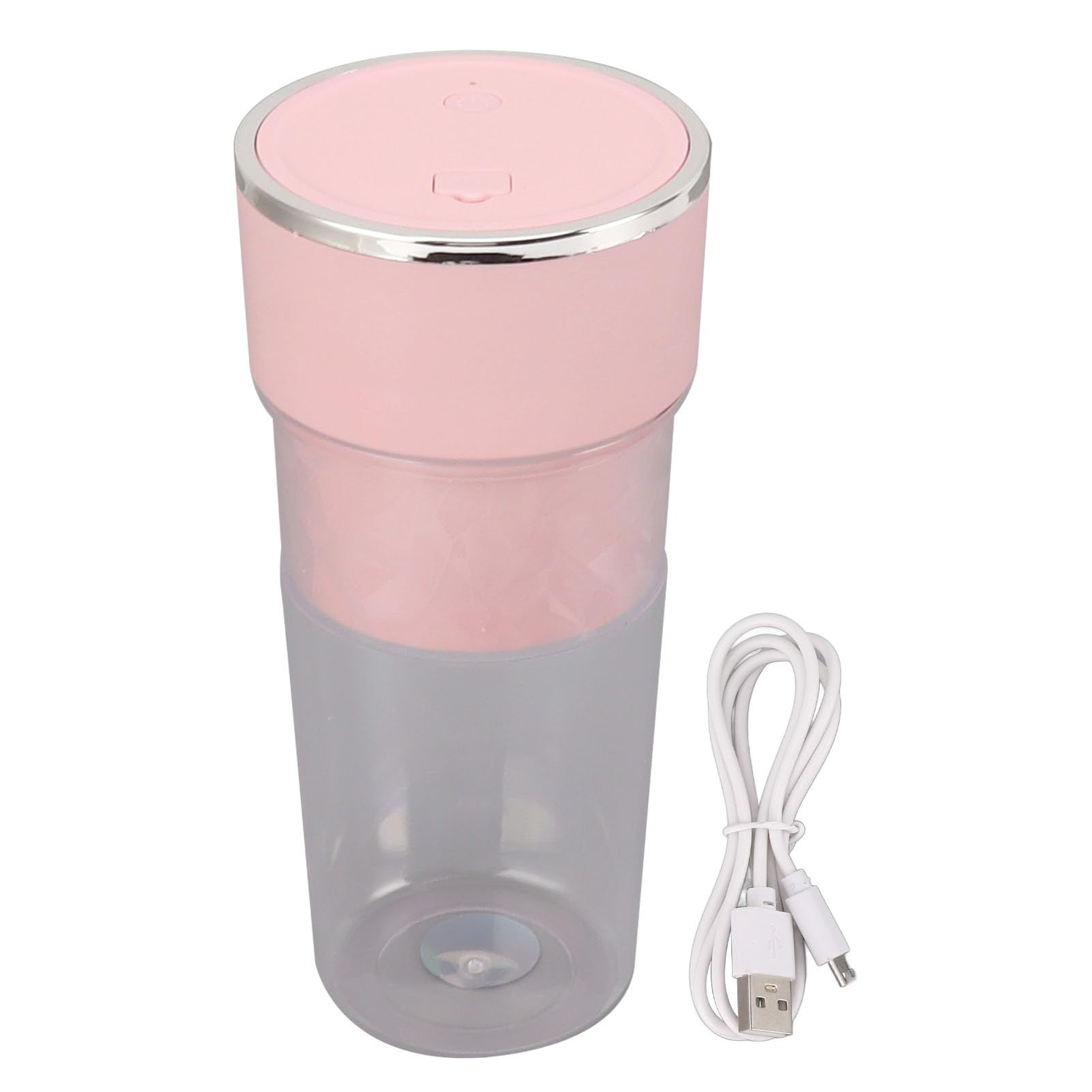 Mini juicer portable rose pour le bureau à domicile 300ml