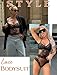 Avidlove Women Sexy Lingerie Bodysuit Lace Teddy One Piece Sexy Mini Babydoll Black L