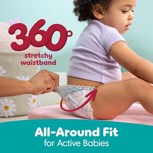 Image of Pampers Diapers - Cruisers 360 - Size 3, 78 Count, Babyproof up to 100% Leakproof Pull-On Diaper