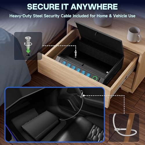 Biometric Safe for Handguns and Jewelry