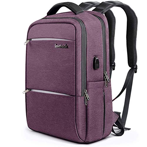 Inateck Laptop Backpack with USB Charging Port, Anti-Theft School Bag Business Travel Backpack