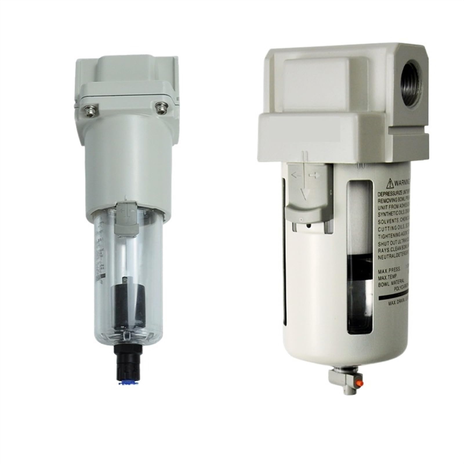 AF10-M5-A Bomba de Aire Compresor Filtro Humedad Trampa de Agua Colector de Aceite Presión Neumático Drenaje automático(AF20-01D-A)