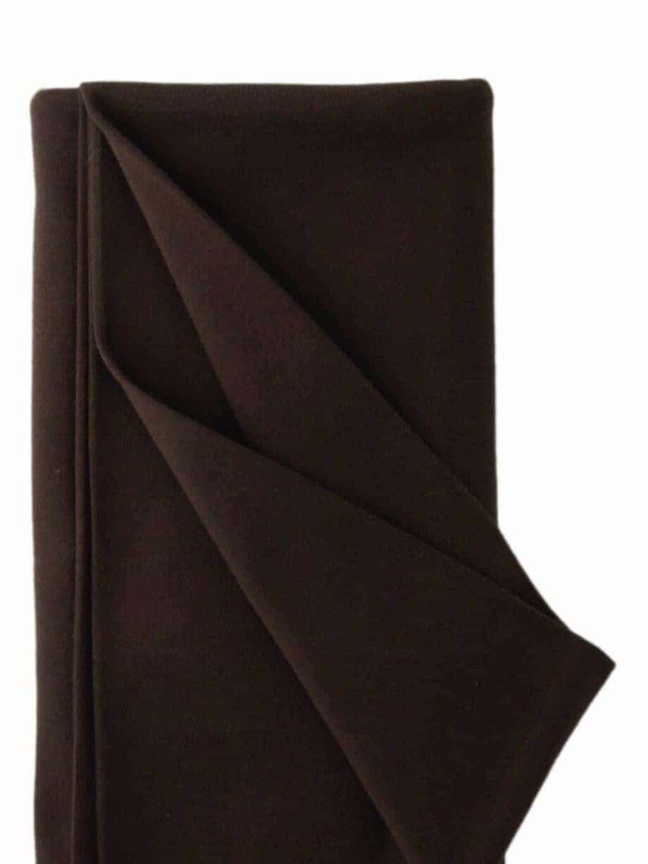 De Witte Engel Doll Jersey Skin Coloured Fabric DIY face and Body Doll Making 25 * 80 cm (Dark Brown 104)