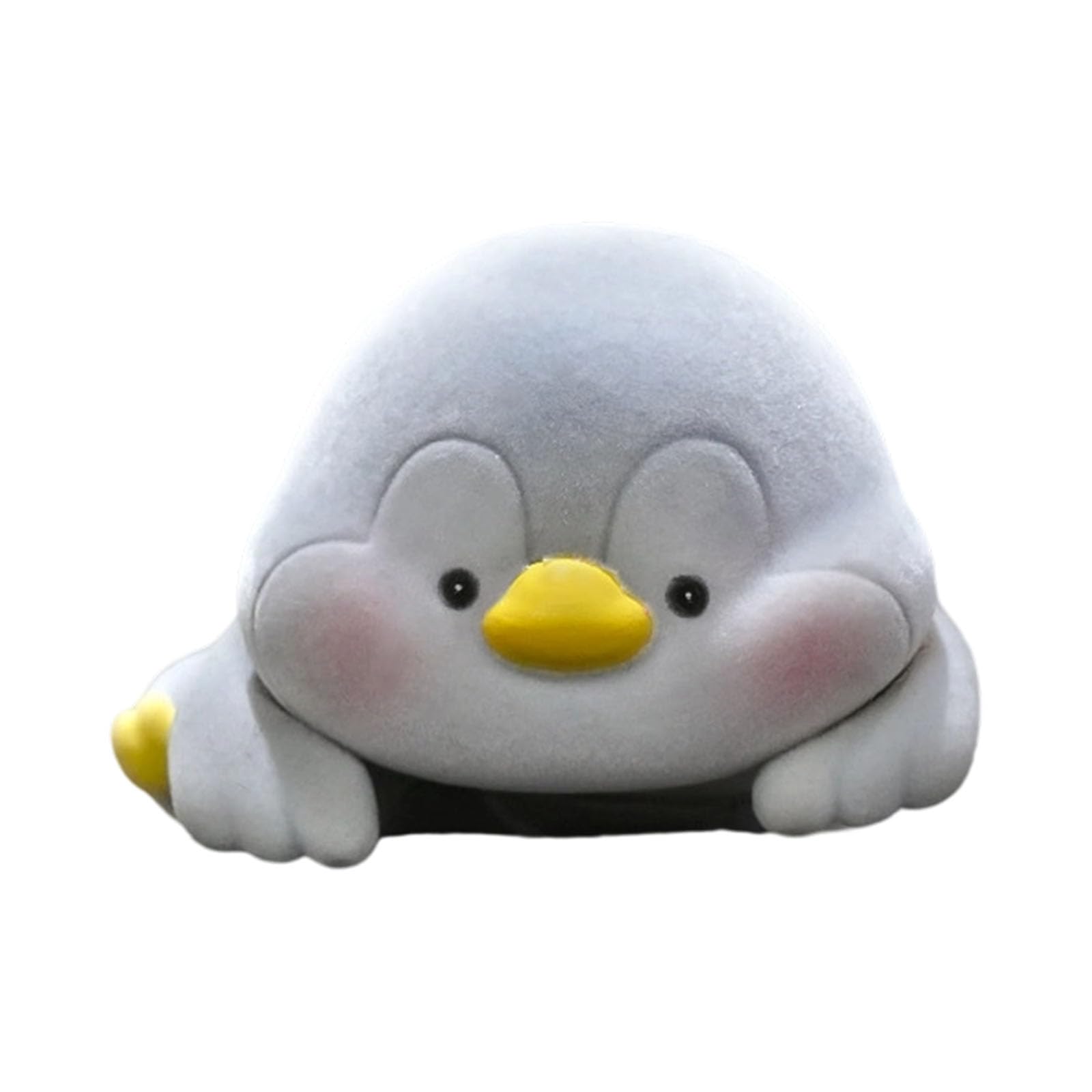 Furry Animal Figurine Decoration Small Enamel Miniature Animal Toy Car Dashboard Desktop Decoration Miniature Dashboard Figurine