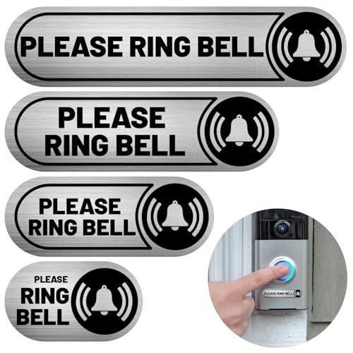 Tiny Please Ring Bell �X�e�b�J�[ 12�� 4�T�C�Y Please Ring �h�A�x���T�C�� �r�j�[�� �X���[�������O �x���T�C�� �h�������O �h�A�x���T�C�� �z�[���r�W�l�X �I�t�B�X