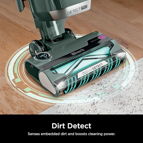Image of Shark Detect Pro Lift-Away ADV Bagless Upright Vacuum with DuoClean Detect, HEPA Filter, Anti-Allergen, Powerful Suction, and Odor Neutralizer Technology, Evergreen, LA802