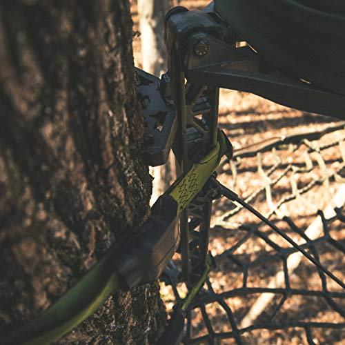 XOP-XTREME OUTDOOR PRODUCTS Cast Aluminum Maximus Tree Stand, XOP Green, 34" x 24" Platform, 16.5 Lbs