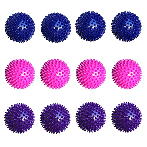 Unibest Igelball Massageball Noppenball 9cm 12er-Set 3 Farben gemischt Cover