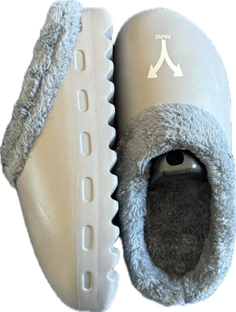 Farz Plush Plus - Diabetic Home Slippers, Plush Foam with Supportive Sole, Podiatrist Recommended3