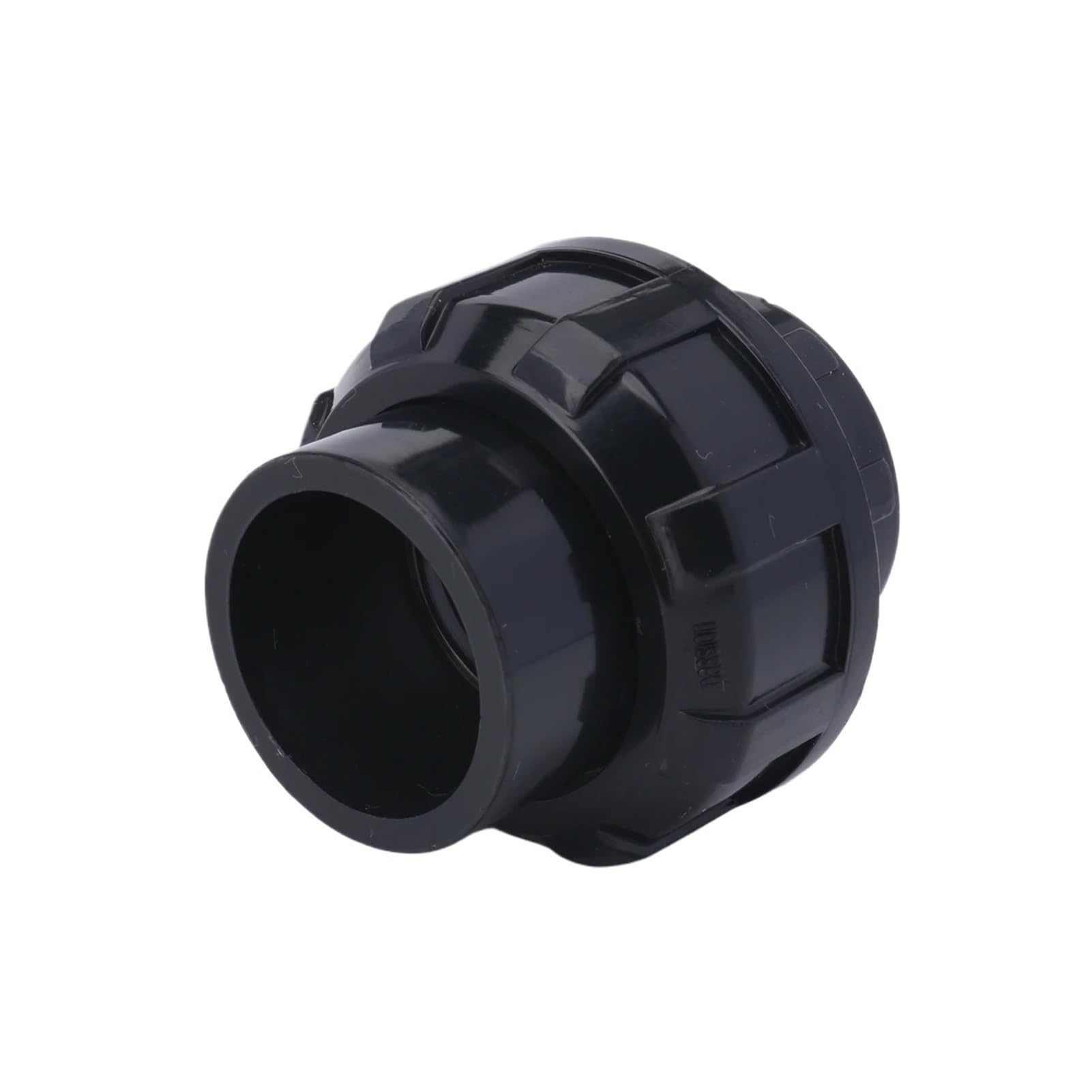 20/25/32/40/50mm P V C Nero Connettore di Unione Tubo di Irrigazione del Giardino Giunti Diretti Acquario Drenaggio connettori diritti(40mm,5 Pieces)