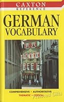 German Vocabulary 1840670797 Book Cover