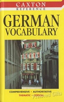 Hardcover German Vocabulary (Caxton Reference) Book