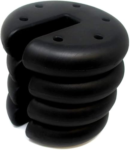 Miniatura 2 de Juego de pesas para tienda de campaña Trademark Innovations Black