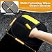 HHDLMTOYS Reusable Pet Hair Removal Glove for Cats & Dogs，Newly Electrostatic pet Hair Remove Tool for Couch, Clothing, Carpet, Car Seat(1PCS Black)