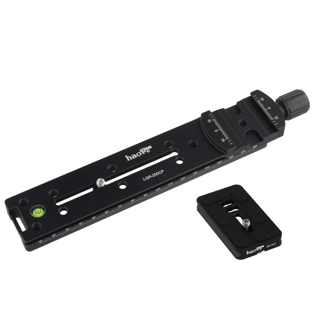 Amazon | Haoge 200mm ノーダルスライド ダブルダブテール