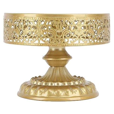 Elegant Gold Round Dessert Stand for Parties Cover