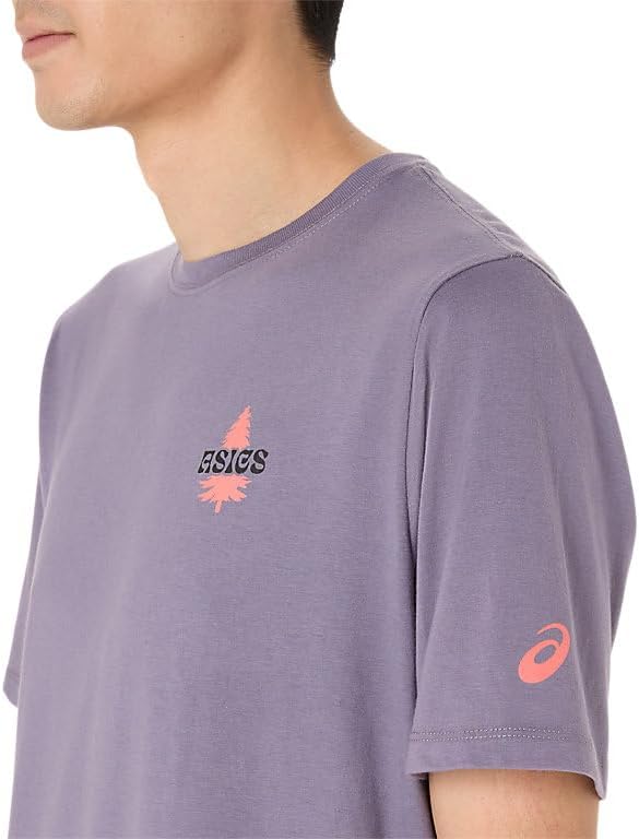 ASICS Unisex NATURE Short Sleeve TEE Running Apparel