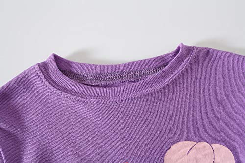 Image of KikizYe Girls Pajamas Set Kids Long Sleeve PJs Cotton Jammies