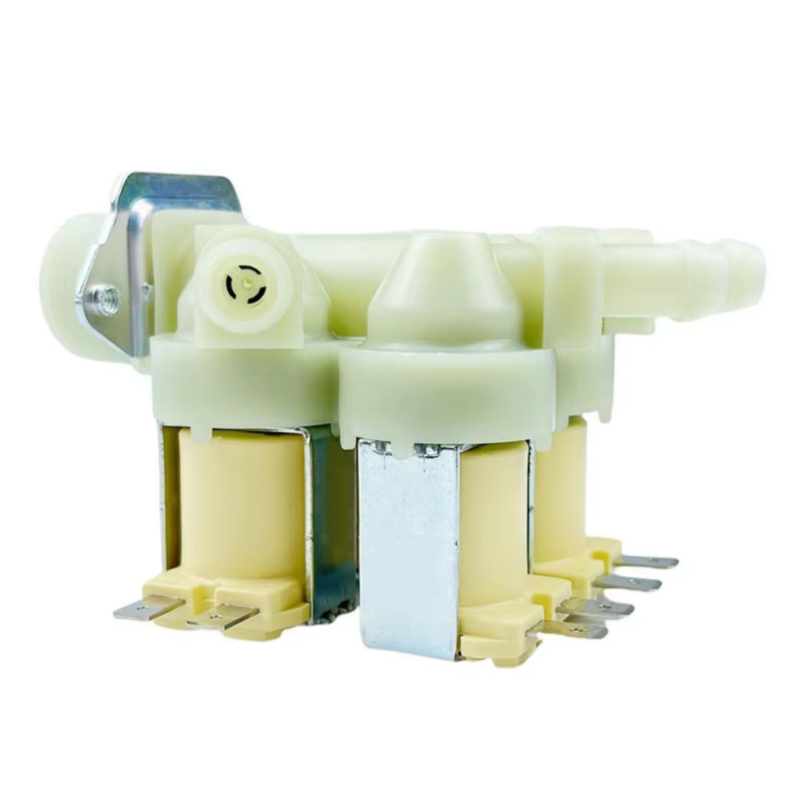 Electrovalvula Lavadora Para 5220FR2008M (33890096) Válvula Entrada Agua Para Lavadora Tambor Universal, Válvula Solenoide Una Entrada Y Cuatro Salidas