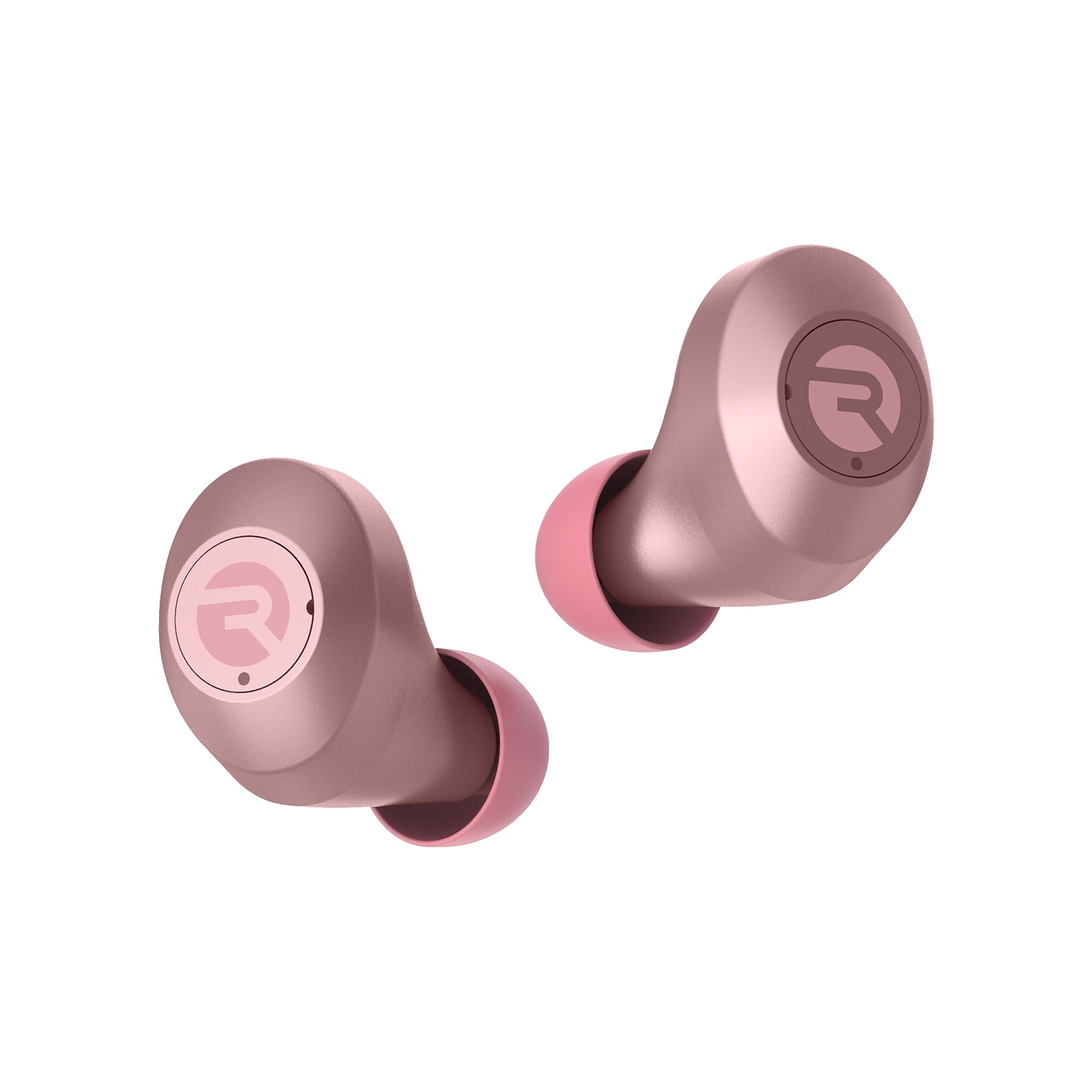 Raycon Everyday Earbuds Classic Bluetooth Wireless with Microphone - Stereo Sound, Active Noise Canceling, in-Ear Bluetooth Headset True Wireless Earbuds 32 Hours Playtime (Rose Gold)