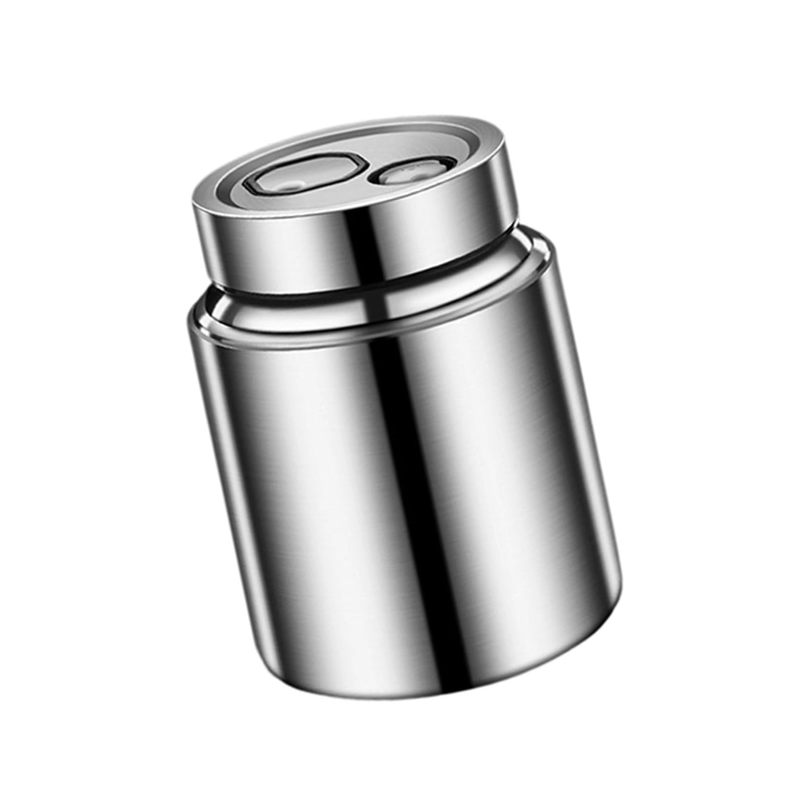 YWLUUOO Stainless Steel Canister with Double Valves for Coffee Teas Dry Storage Stainless Steel Food Storage Container with Double Valves