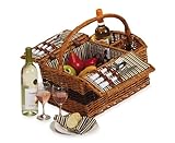 Largo Two Person Picnic Basket (Natural)