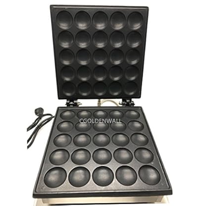 cgoldenwall NP-800 Commercial Mini Muffin Maschine Antihaft Dorayaki Maker Automatische Poffertjes Grill Maschine Dutch Pfannkuchen Maschine Waffelautomat Waffeleisen Baker 110 V/220 V - 110V – Bild 8