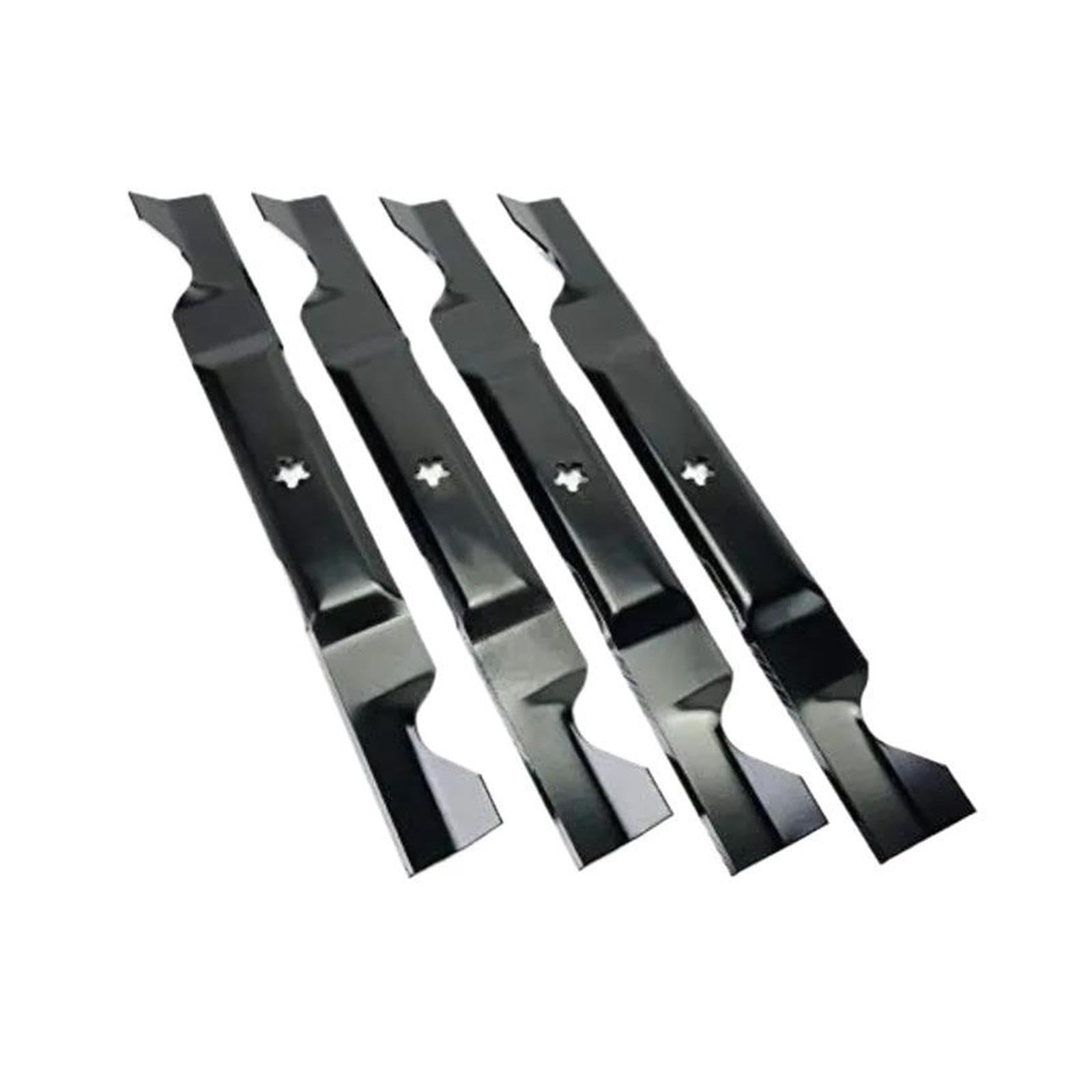 4er-Pack Mähmesser, Kompatibel Mit AYP, ROPER, SEARS, Husqvarna, Ersetzt Rotary 12242 12721, 405380 532405380 594892801