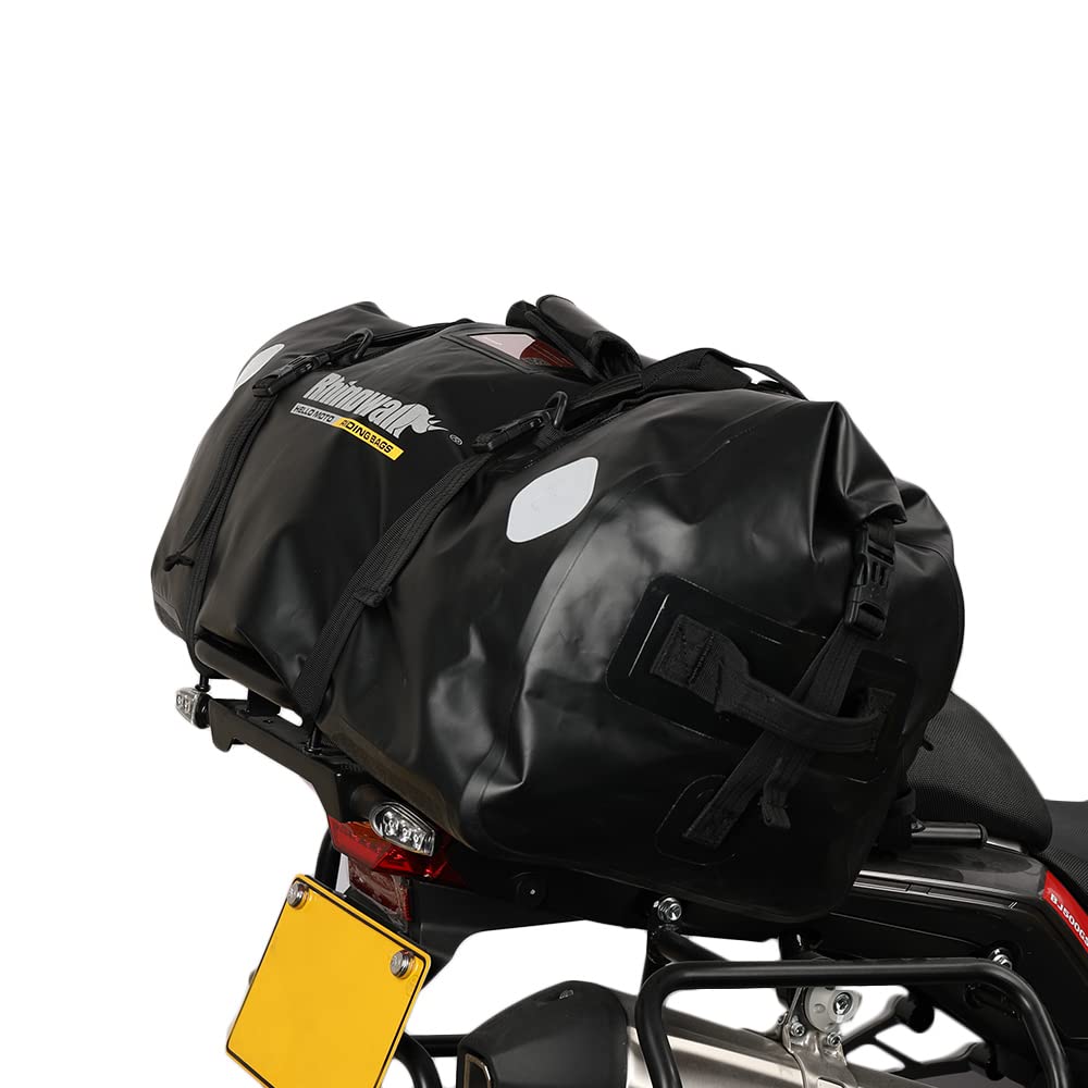 Rhinowalk Borsa per Moto Impermeabile, 20/45/65 L, da Viaggio e Posteriore