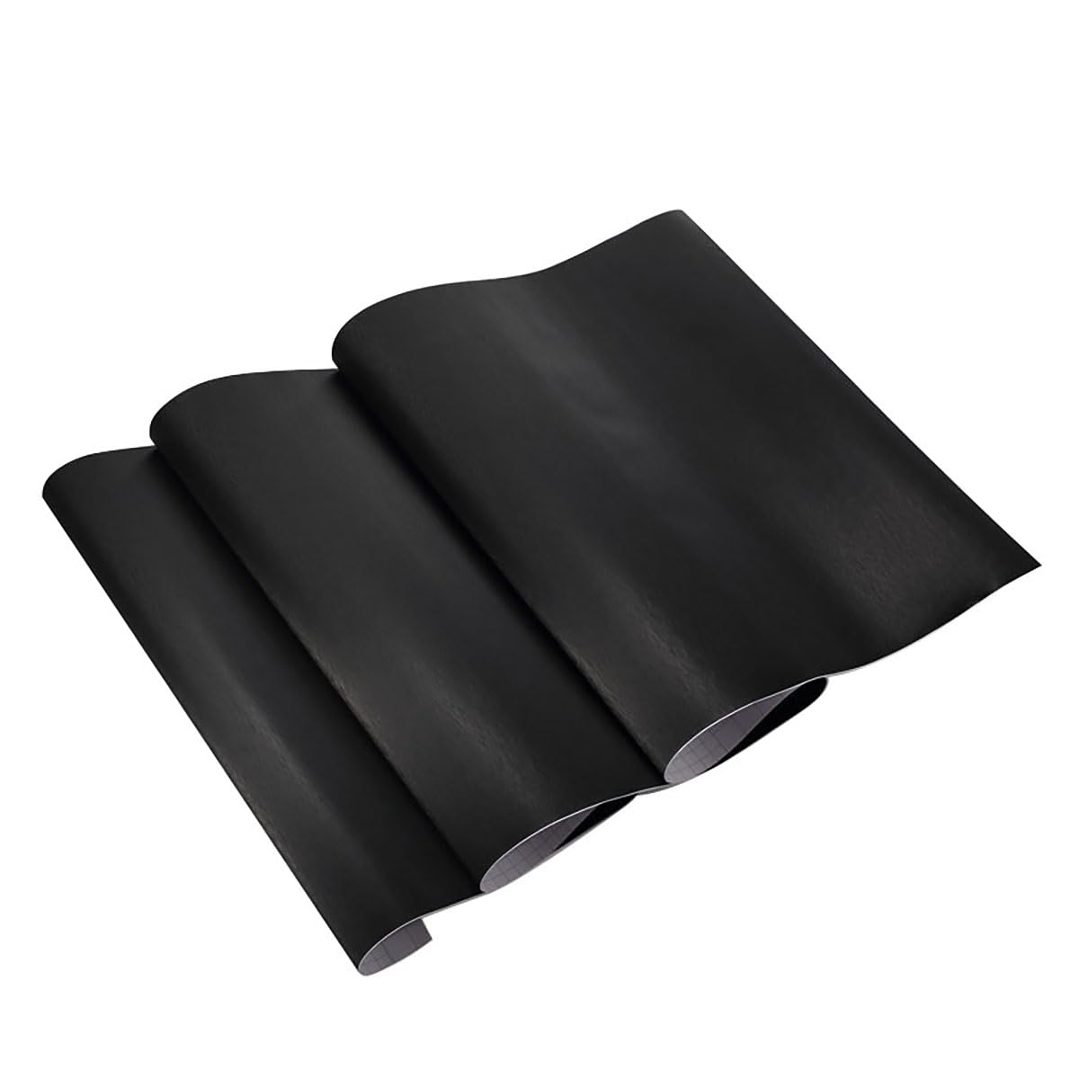 Película mate cepillada negra de 50×100 cm, vinilo y pegatina autoadhesiva para coche