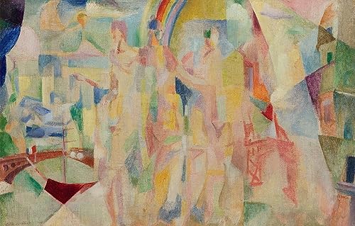 Esquisse de la de Paris par Robert Delaunay pour créer un salon style atelier d'artiste