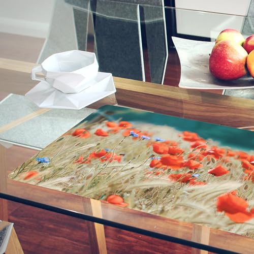 Dessous en liège napperons grand format fleurs sauvages de haute qualité