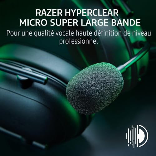 Casque gaming Razer Kabelloses E Sport Gaming Headset HyperSpeed Filaire Sans fil - vue 3