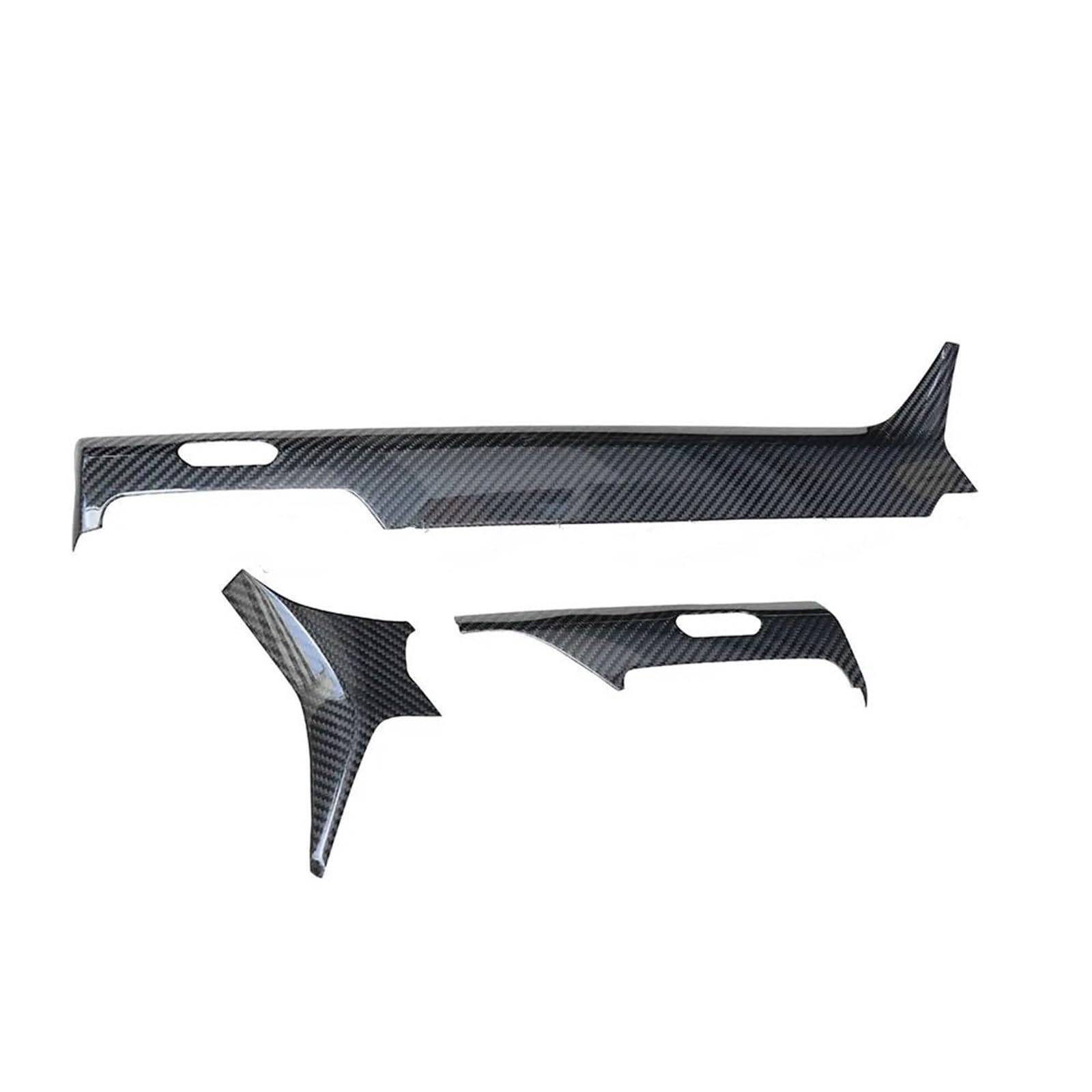 Pour Lamborghini URUS carbone sec conduite à gauche tableau bord Console centrale panneau garniture couverture intérieure Revêtement carbone console centrale Kit fibre