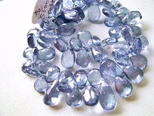 Quartz bleu mystique facetté LKBEADS pour la haute joaillerie créative DIY